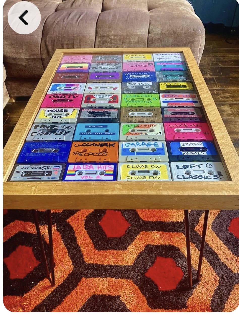 Retro Cassette Coffee Table