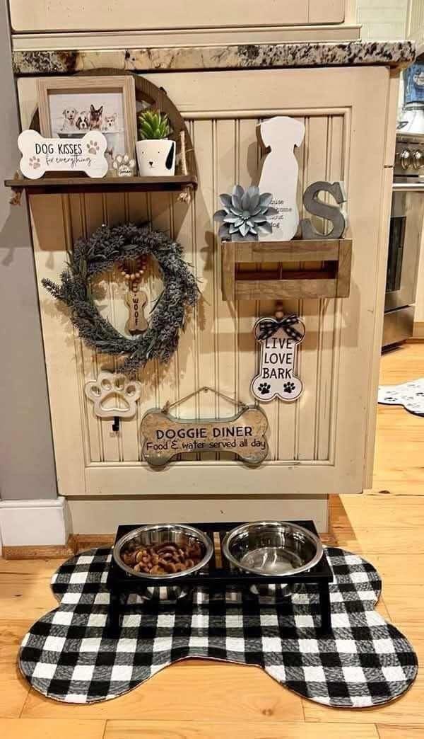 Rustic Doggie Diner Wall Display