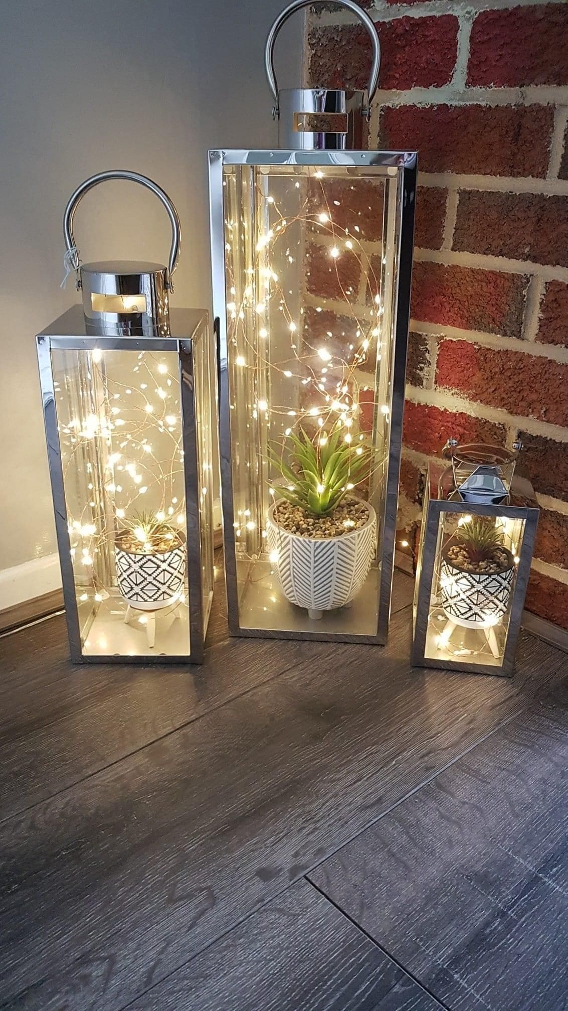 Sparkling Fairy Light Lanterns