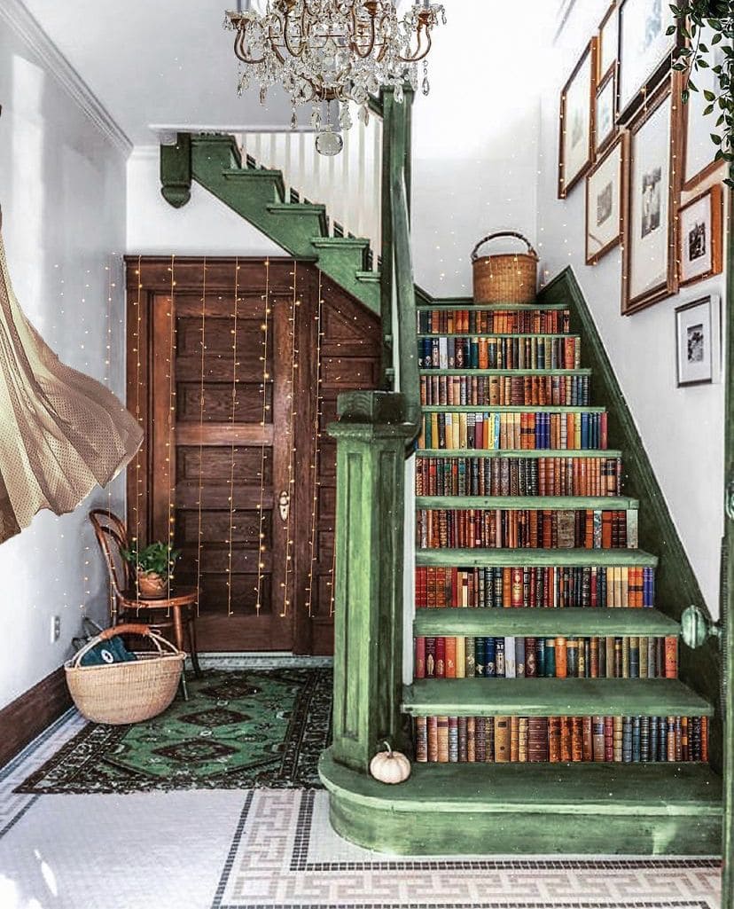 Stairway Library Charm
