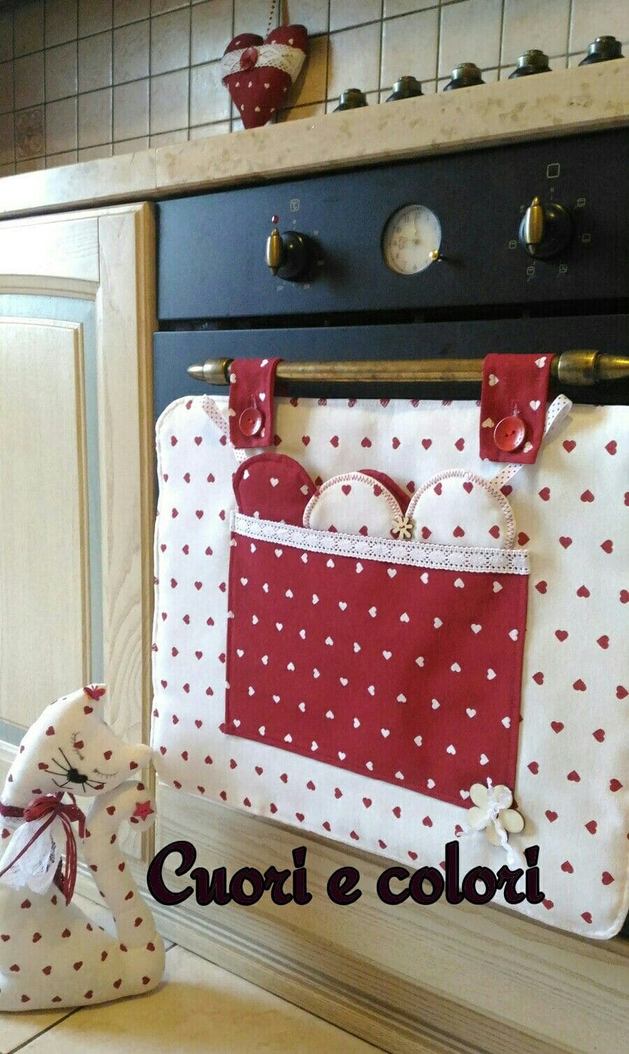 Sweetheart Oven Curtain Design