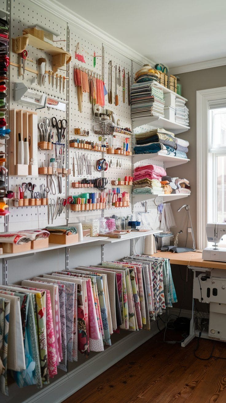 The Organized Makers Wall