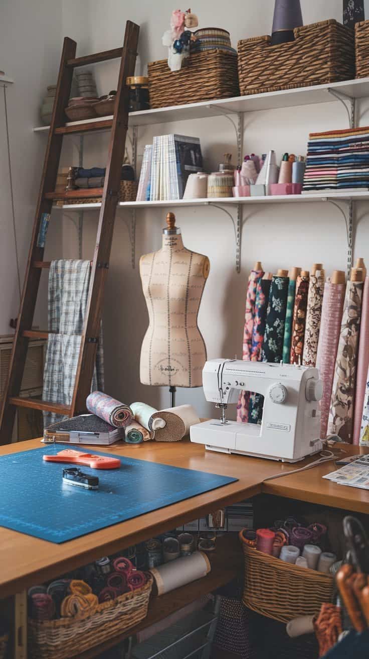 Vintage Fabric Studio Corner