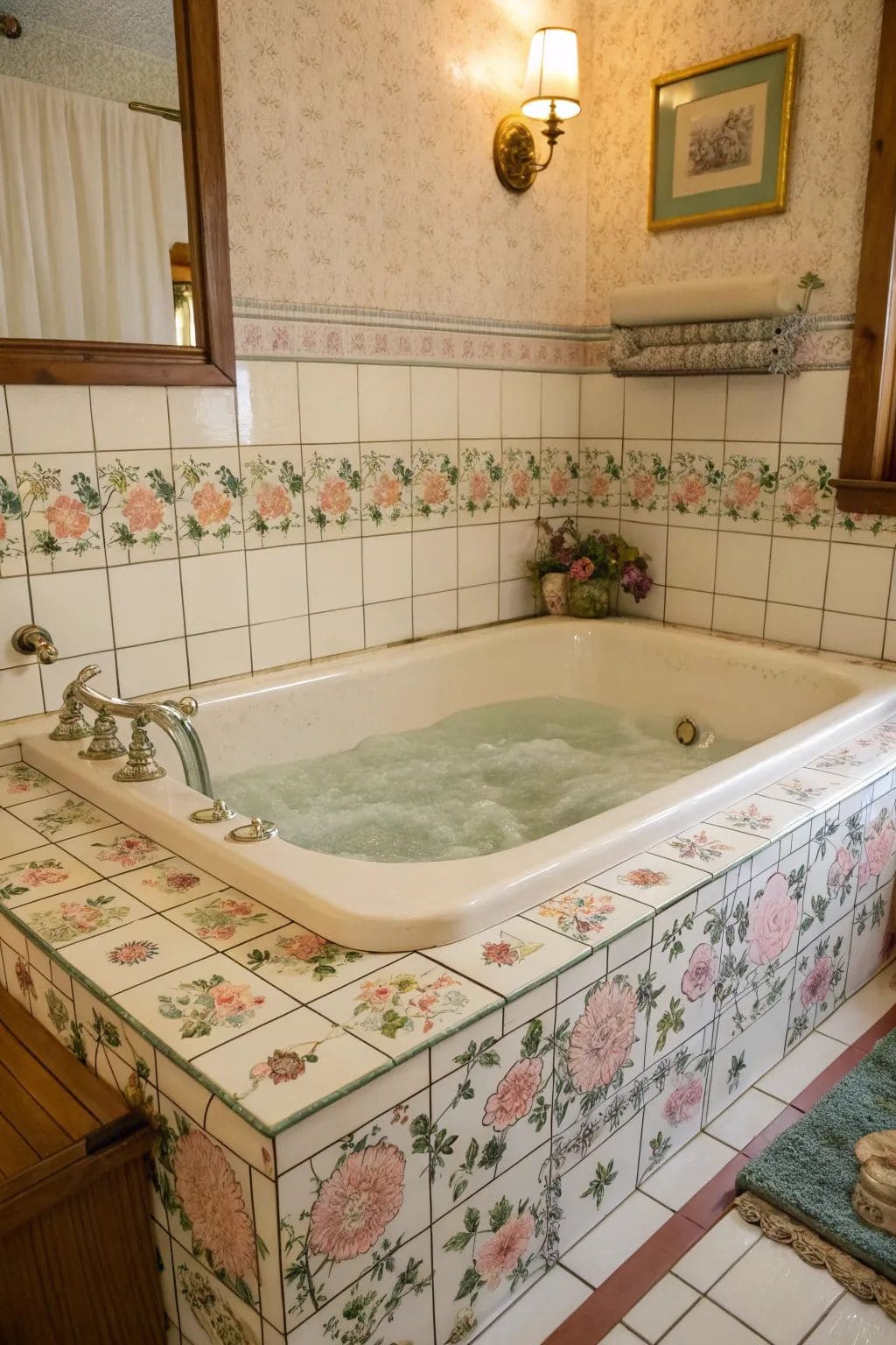 Vintage Floral Garden Soak