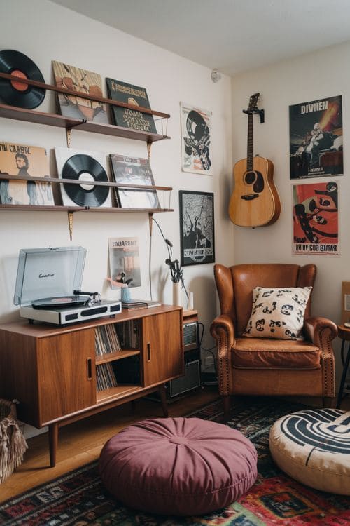 Vintage Vinyl Music Corner