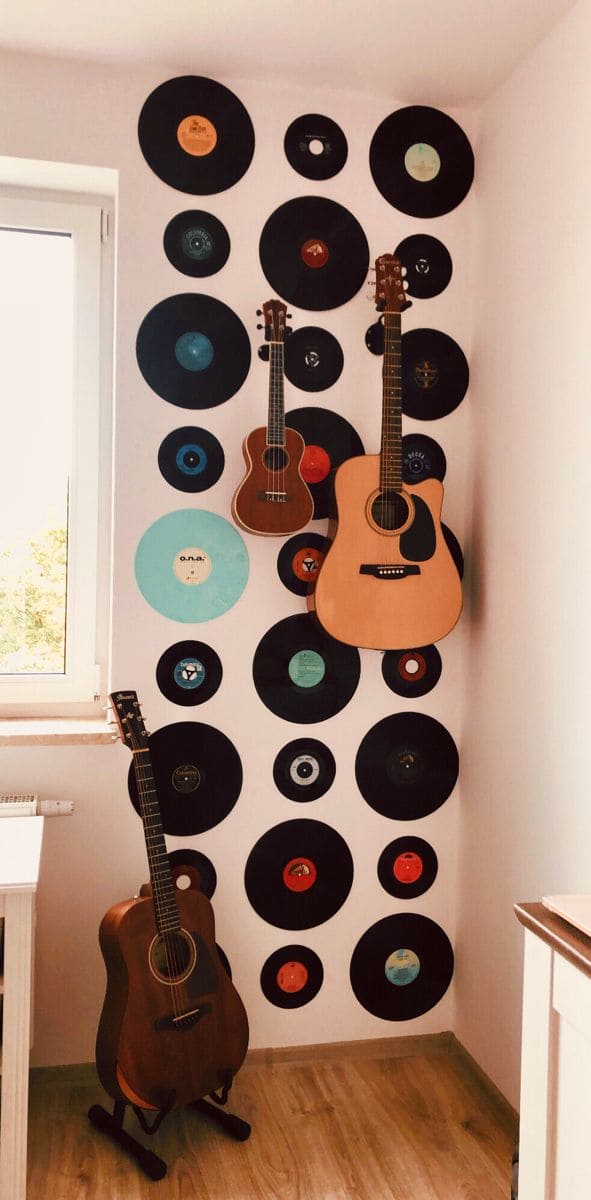 Vinyl Wall with Acoustic Charm