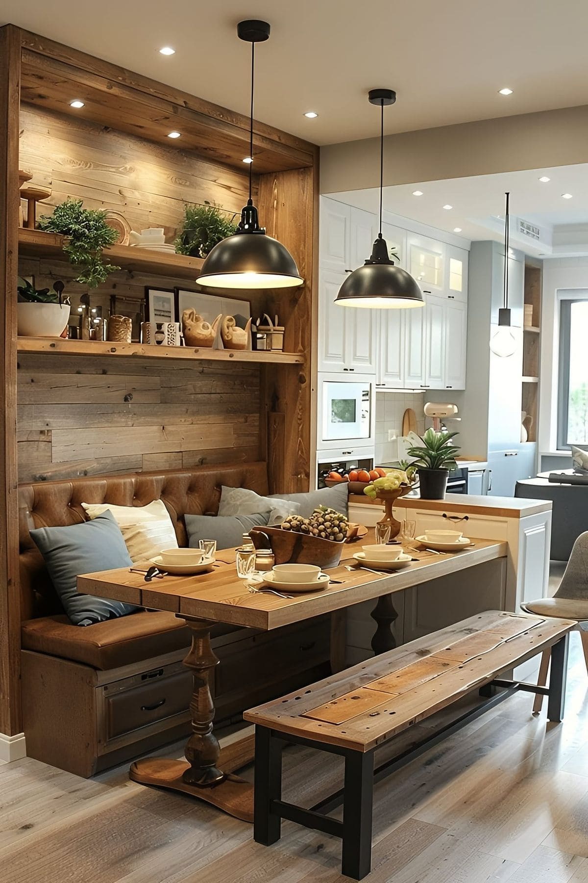 Warm Rustic Kitchen Retreat