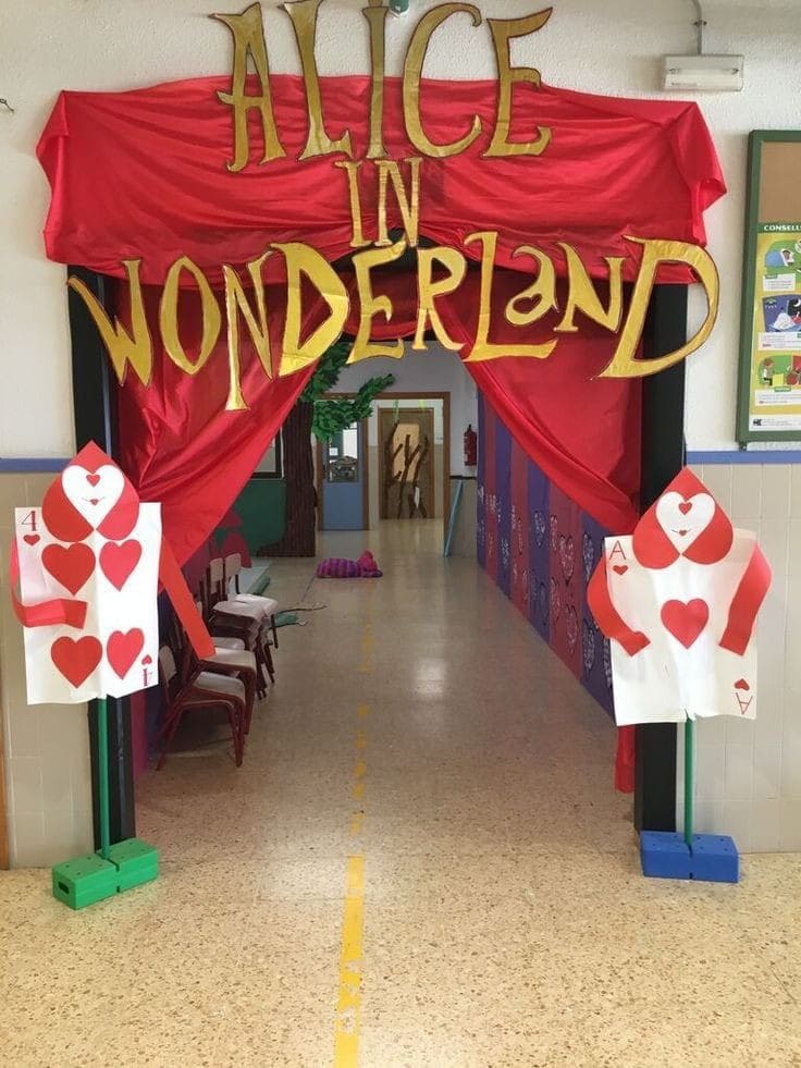 Wonderland Entrance Archway Display