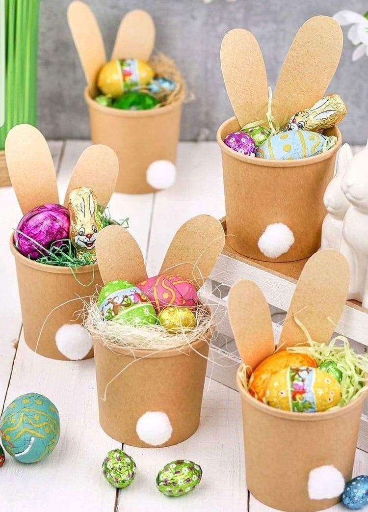 Bunny Bucket Treat Cups