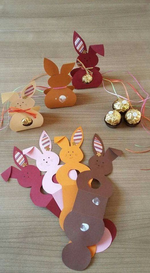 Bunny Hug Candy Holders