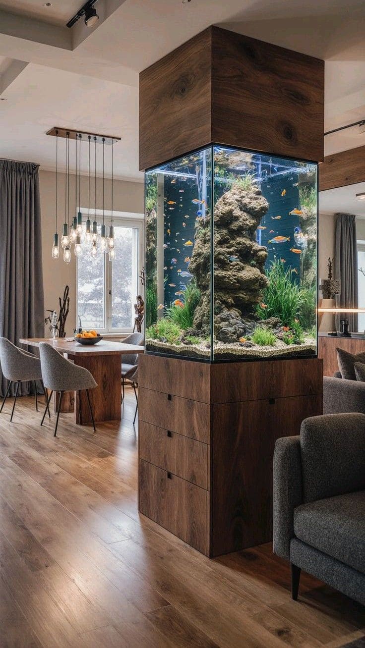 Central Column Aquarium