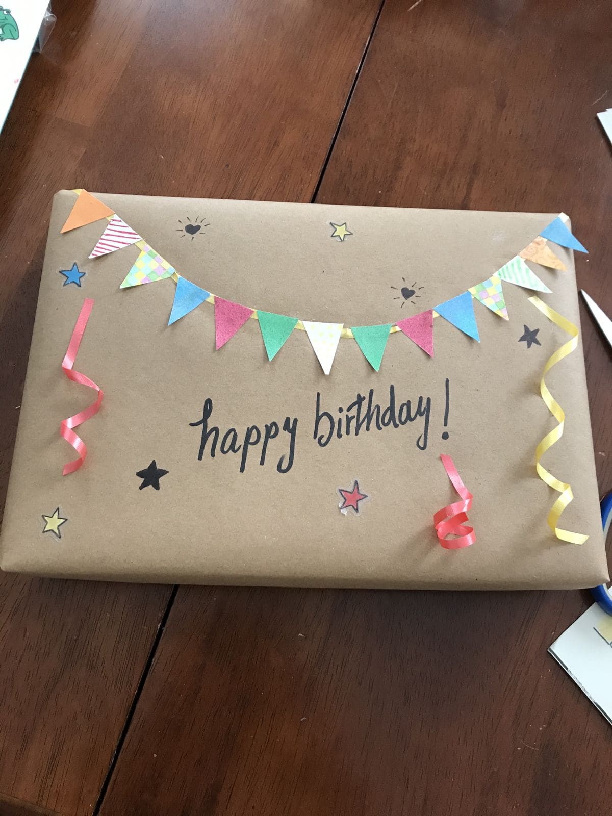 Colorful Party Banner Wrap