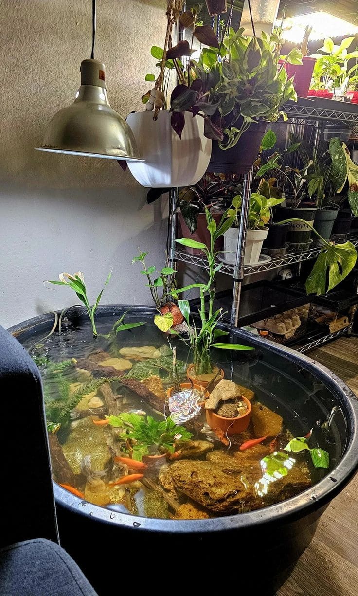 DIY Pond Aquarium