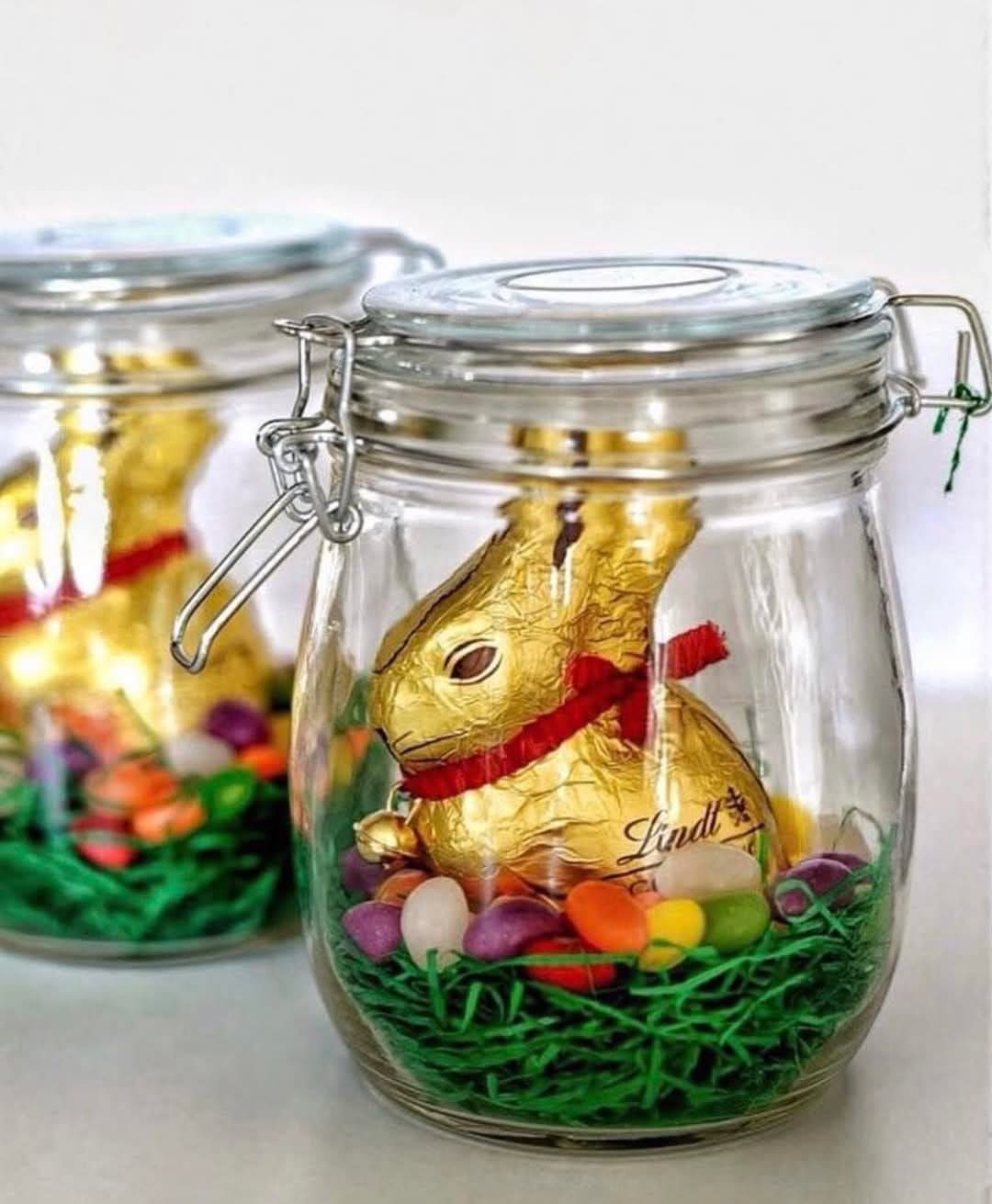 Easter Bunny Jar Surprise