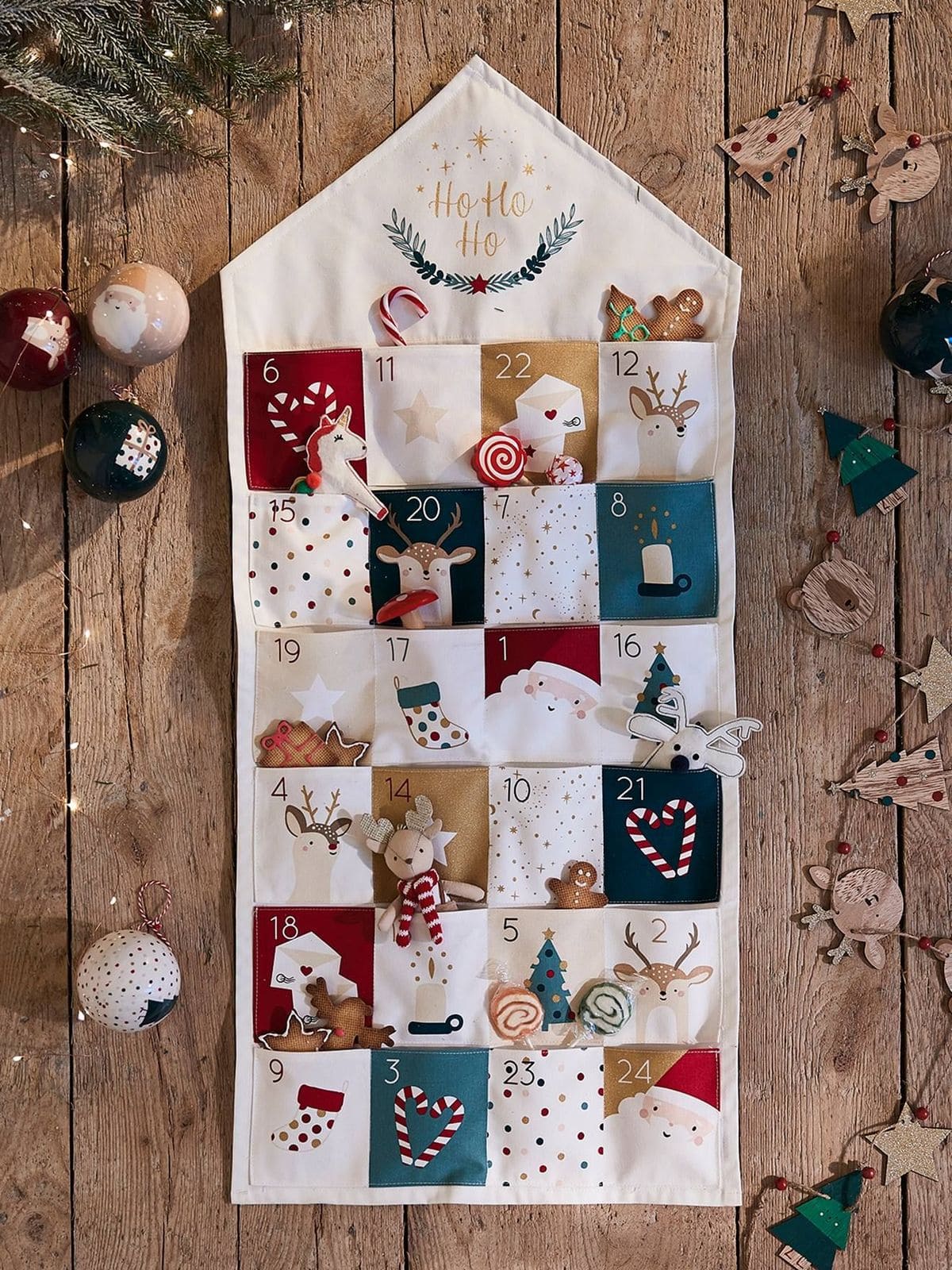 Fabric Holiday Advent Calendar