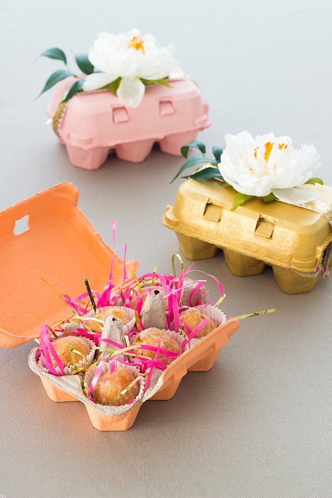 Floral Egg-Box Treat Carrier