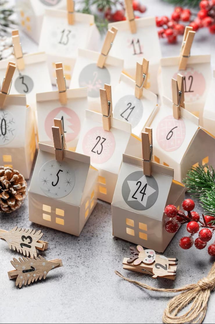 Mini House Advent Calendar