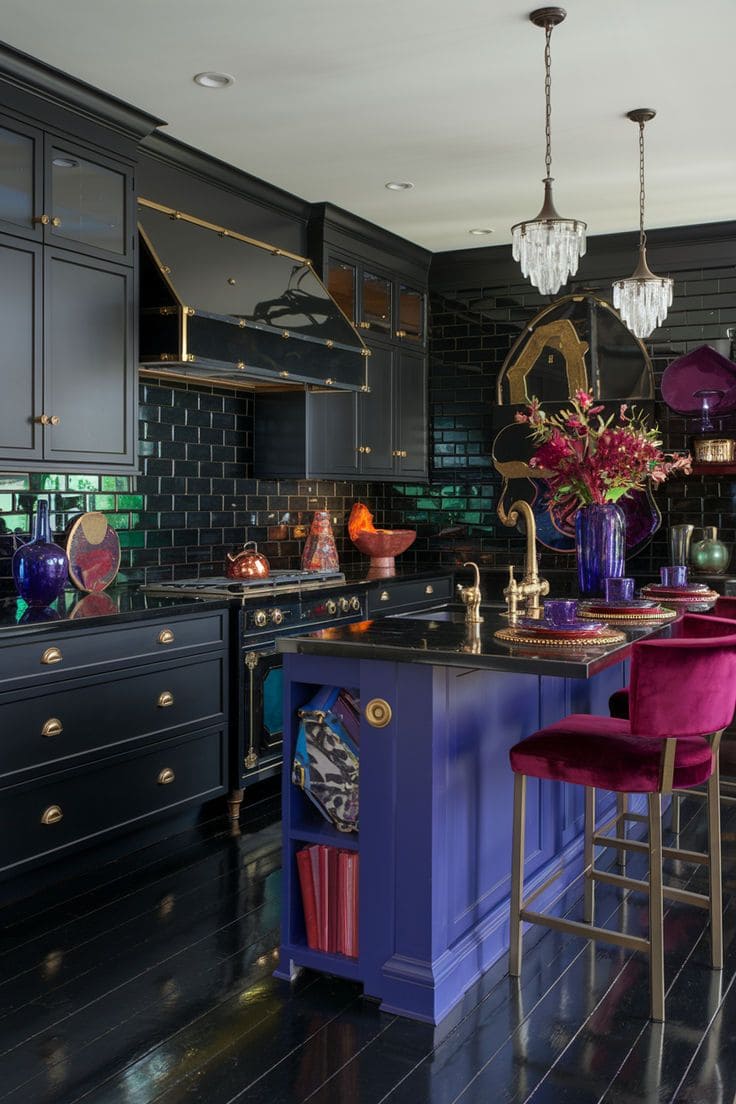 Moody Jewel-Tone Glamour