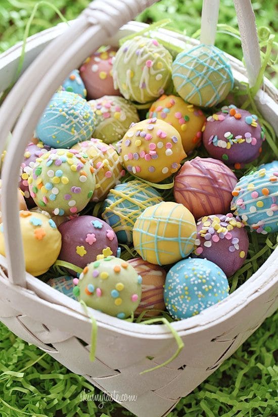 Pastel Easter Truffle Eggs