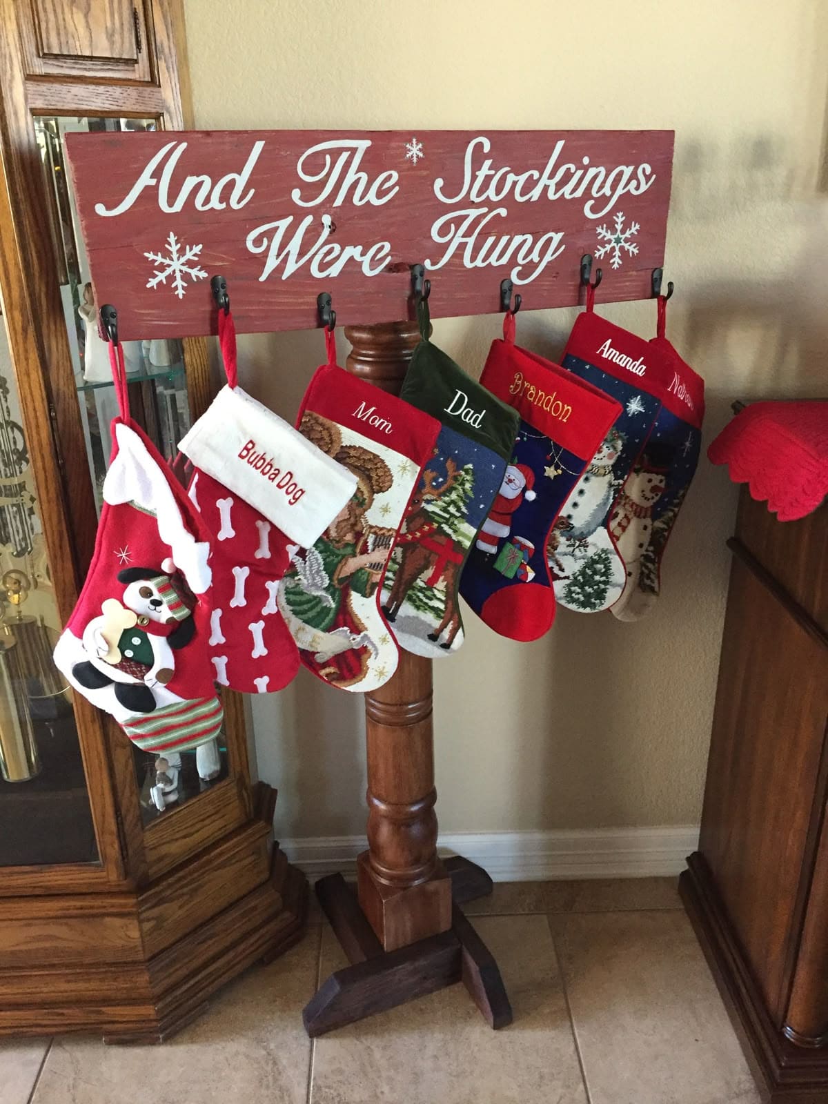 Stockings Were Hung Stand