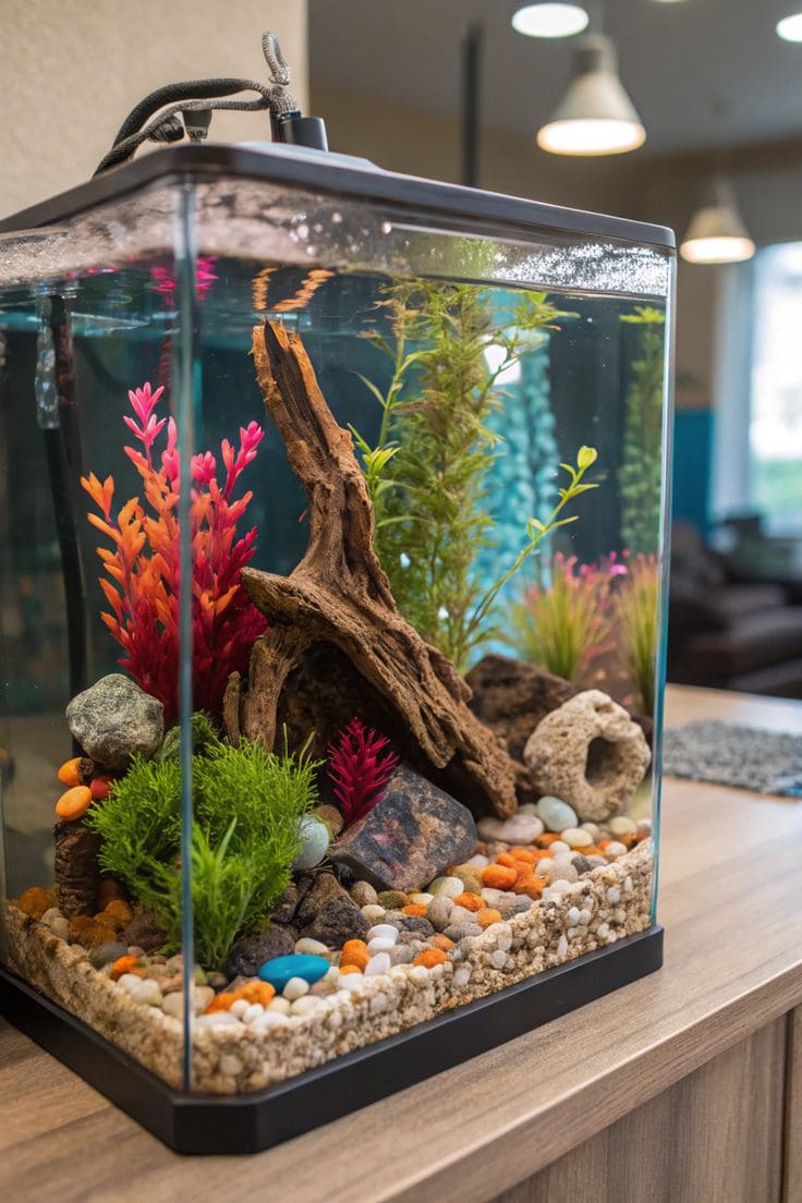 Vibrant Desktop Aquarium