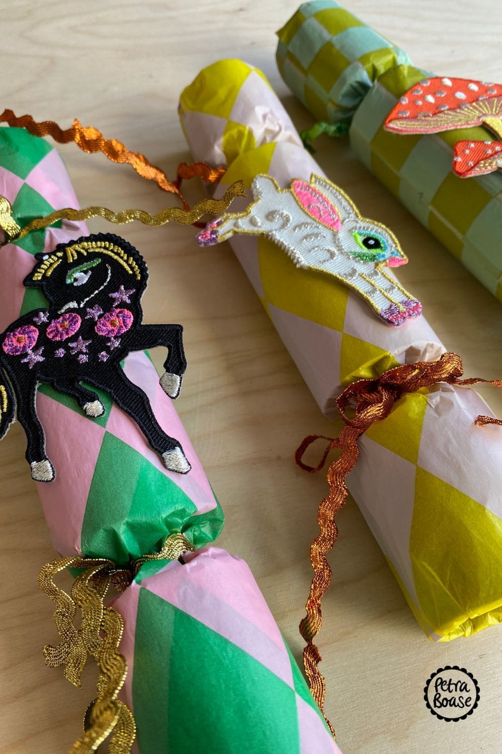 Whimsical Easter Treat Crackers