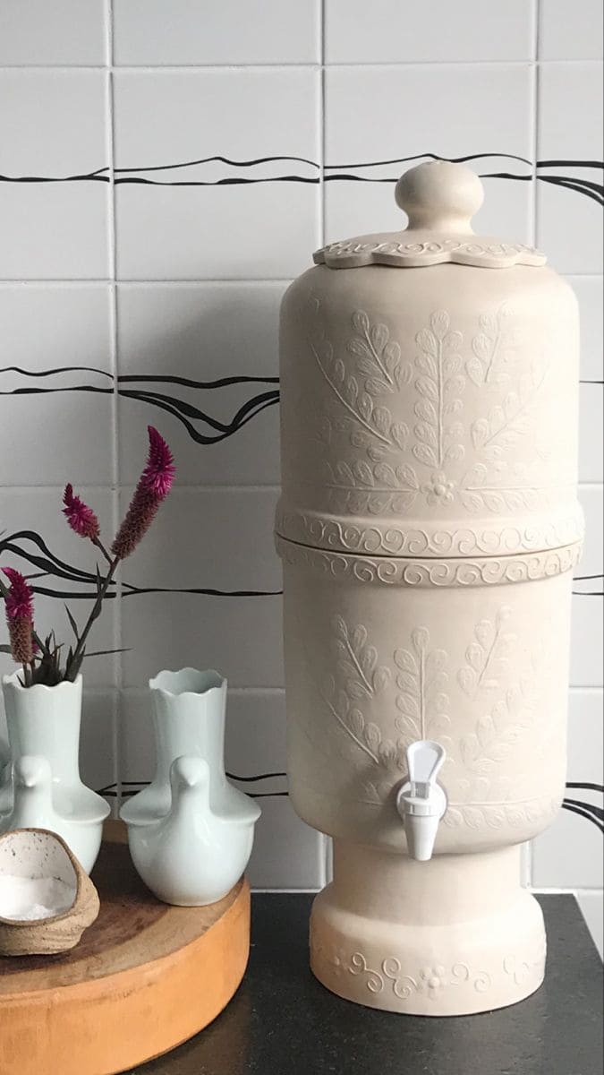 Handcrafted Ceramic Water Tower