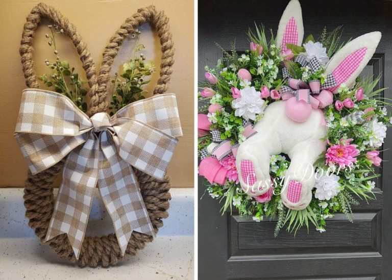 23+ Gorgeous Easter Wreath Ideas to Elevate Your Front Door