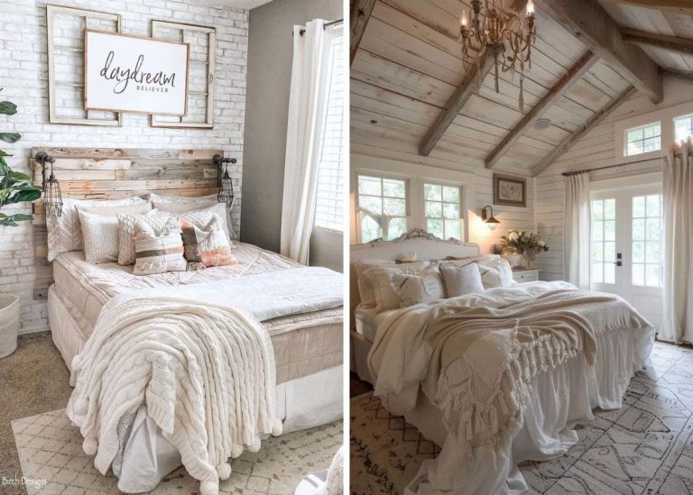 20 Stunning Farmhouse Bedroom Ideas for a Cozy and Timeless Retreat