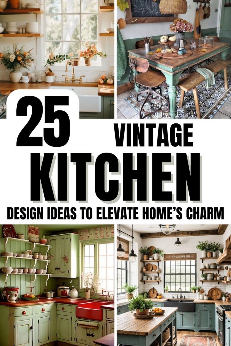 25 Timeless Vintage Kitchen Ideas to Elevate Your Home’s Charm Lava