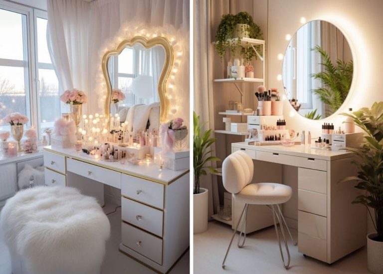 Top 22 Vanity Ideas to Transform Small Bedrooms into Stylish and Functional Spaces