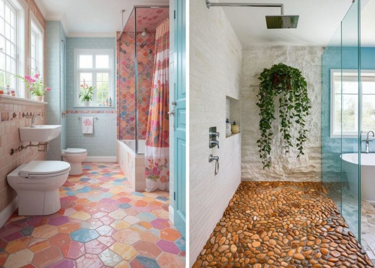 22 Stylish Bathroom Flooring Ideas That Instantly Elevate Your Me-Time