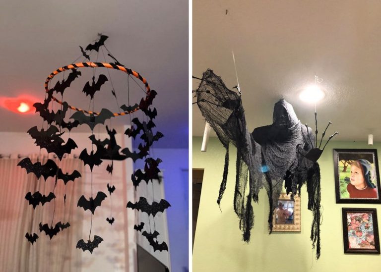 20 Halloween Ceiling Decor Ideas That Will Leave Everyone Spellbound