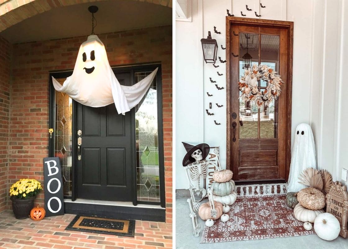22 Budget-Friendly Halloween Door Decor Ideas That’ll Still Impress Your Neighbors - Lava Home ...