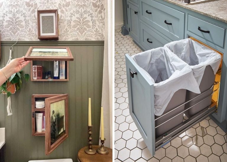 22 Clever Hidden Storage Ideas That Instantly Free Up Space