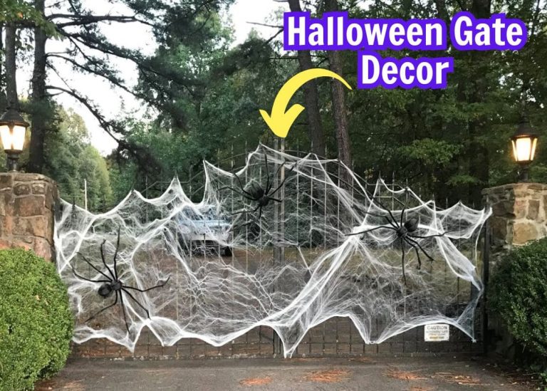 20 Haunting Halloween Gate Decorations to Give Guests Goosebumps