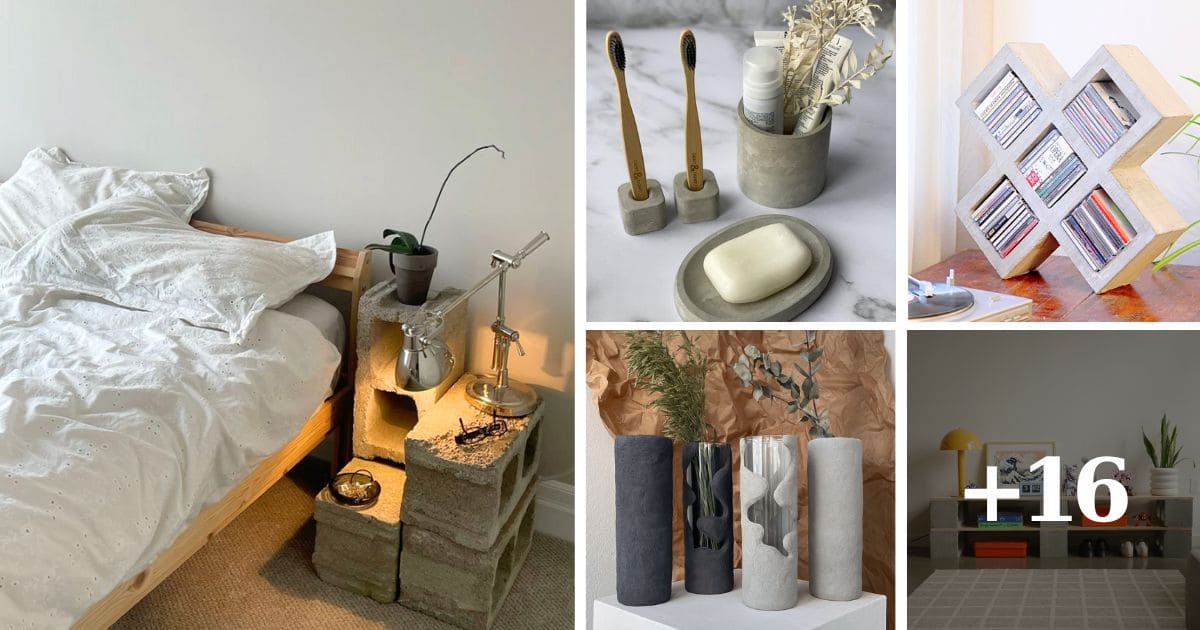 20 Creative Concrete Projects For Modern Home Decor Photo Inspiration