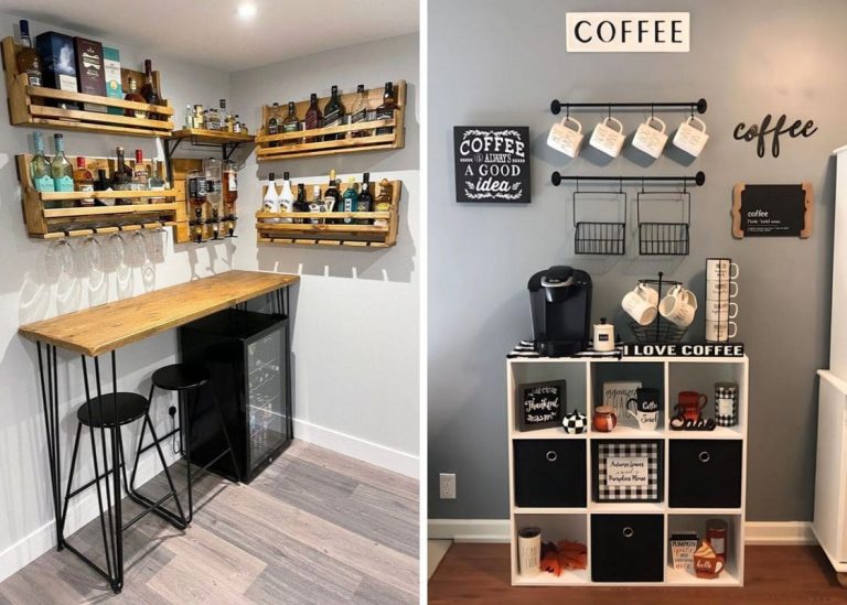 20 Stylish Coffee Bar Decor Ideas to Perk Up Your Home