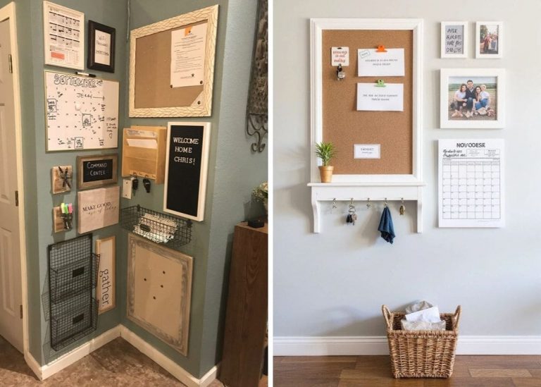 20 Brilliant Family Command Center Ideas for an Organized Home