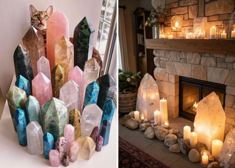 20 Inspiring Ways to Display Crystals with Style and Serenity