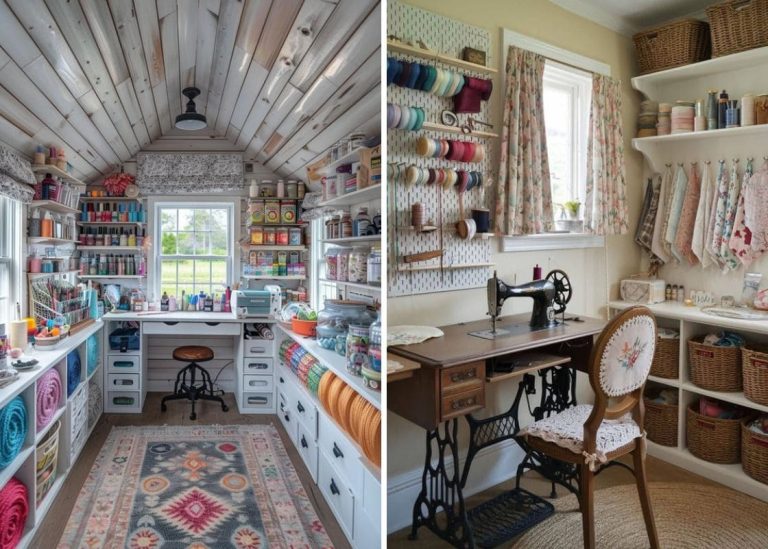 20 Dreamy Sewing Room Ideas Every Crafter Will Fall in Love With