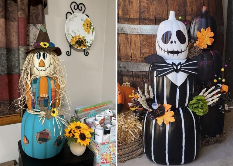 20 DIY Stacking Pumpkin Ideas That Add Charm to Any Space
