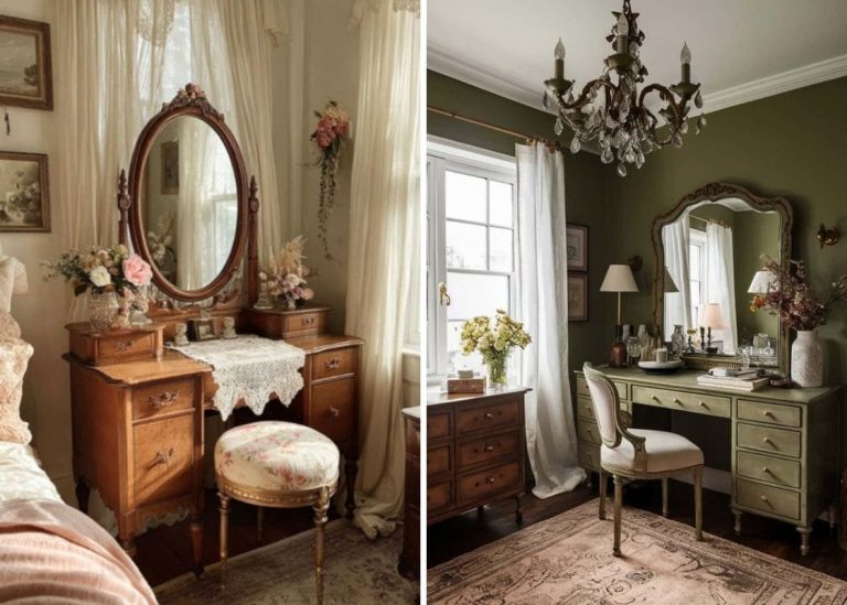 20 Elegant Vintage Vanity Ideas for a Timeless Look