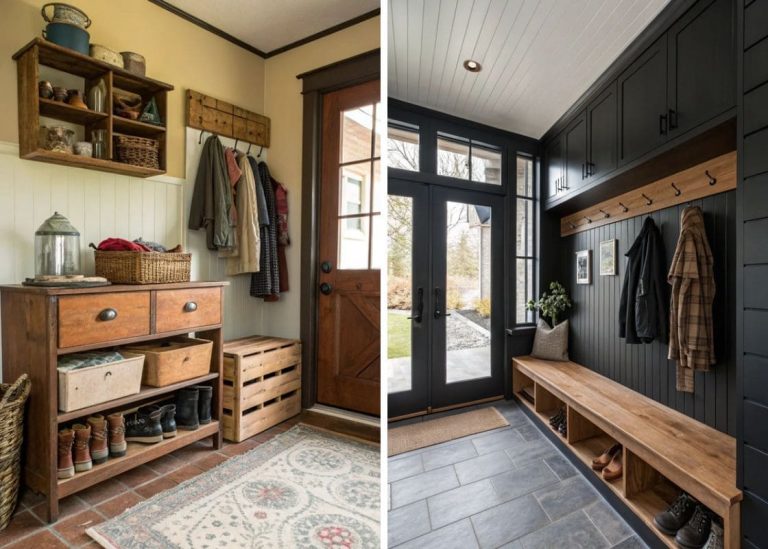 25 Brilliant Mudroom Makeovers You’ll Wish You Had Sooner